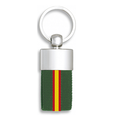 Llavero verde Bandera España
