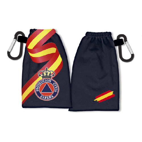 Llavero bolsa multiusos reversible Protección civil