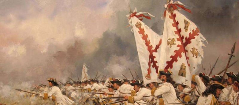 Cruz de Borgoña. Tercios españoles