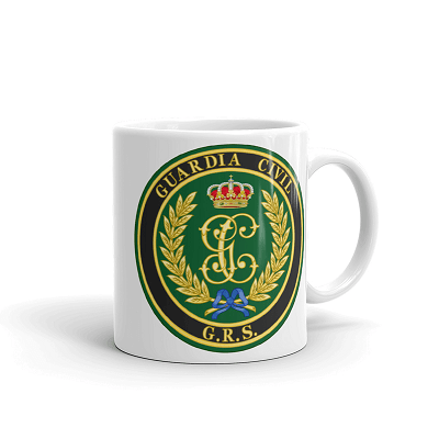 Taza escudo Guardia Civil "GRS"