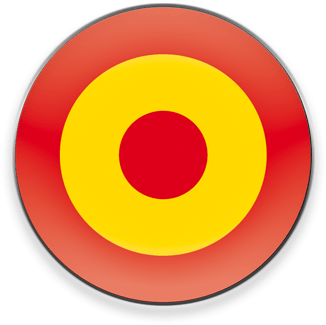 Imán redondo escarapela España