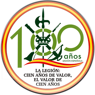Imán redondo Centenario La Legión