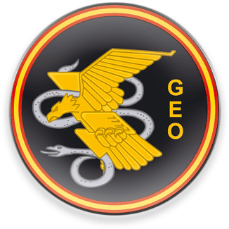 Imán redondo GEO Policía Nacional