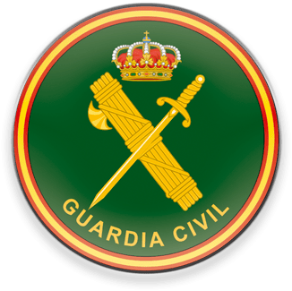 Imán redondo Guardia Civil