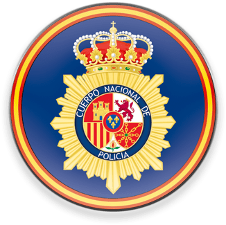 Imán redondo Policía Nacional