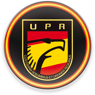 Imán redondo UPR Policía Nacional