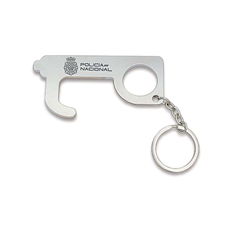 Llavero tirador-empujador Policía Nacional