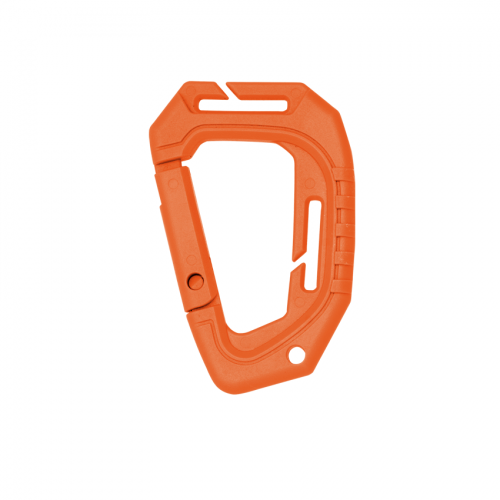 Mosquetón Fibra Naranja