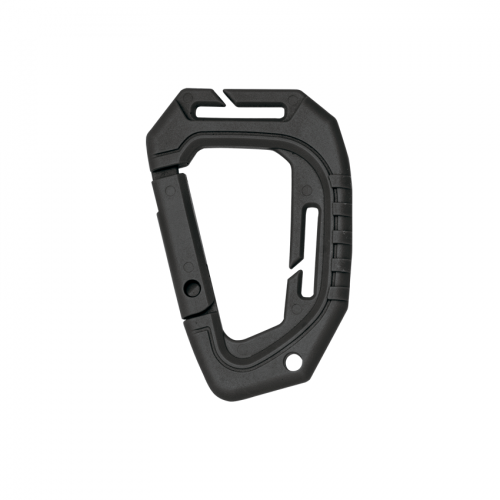 Mosquetón Fibra Negro