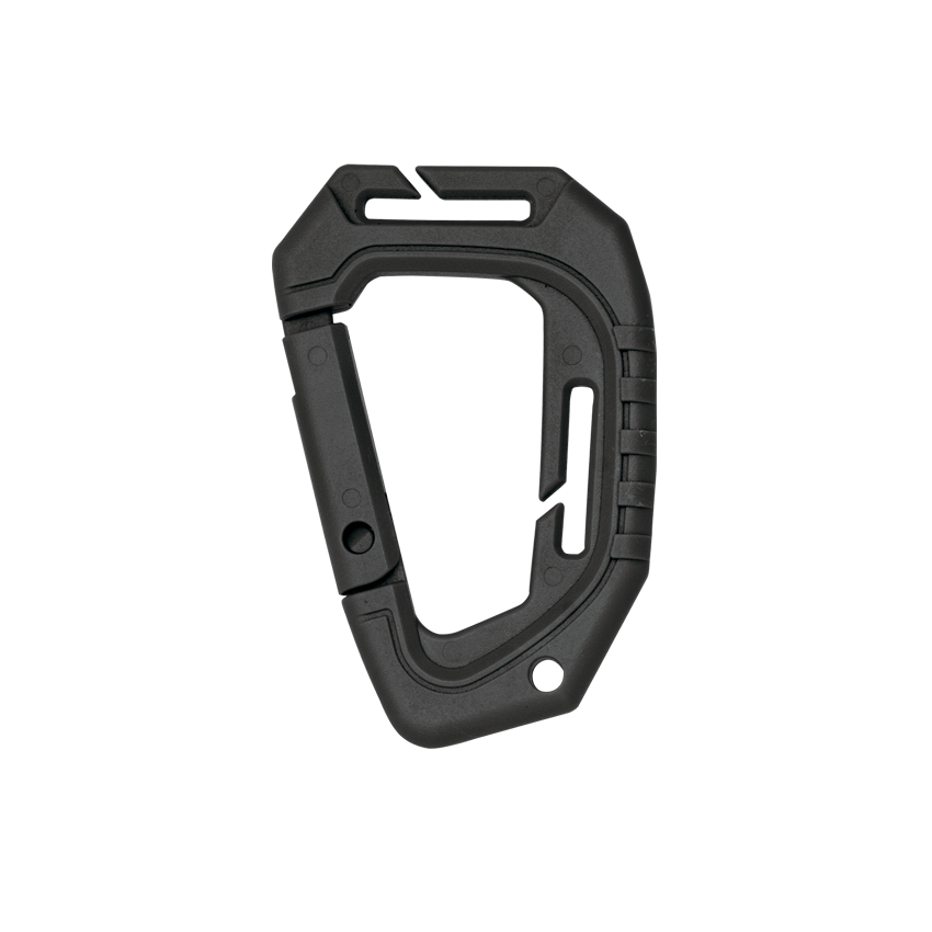 Mosquetón Fibra Negro