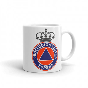 Taza escudo "PROTECCIÓN CIVIL"