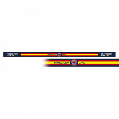 Pulsera bordada Protección Civil