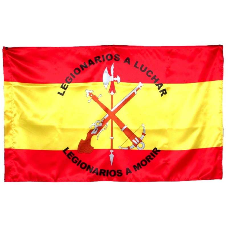 Bandera España La Legión. 150x90cm