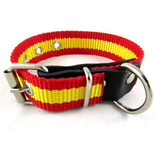Collar perro Bandera España