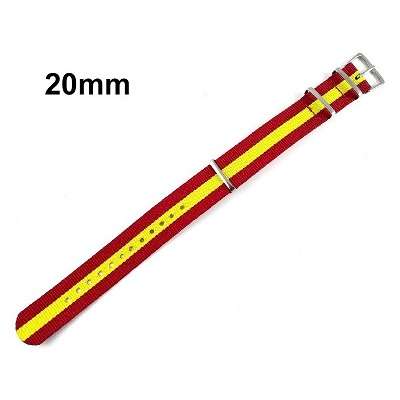 Correa reloj 20mm bandera España. - Imagen 2