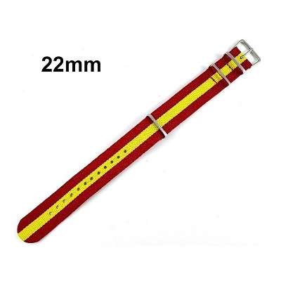 Correa reloj 22mm bandera España - Imagen 2