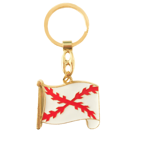 Llavero Bandera Cruz de Borgoña