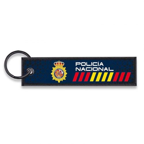 Llavero táctico tela Policía Nacional