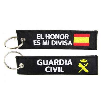Llavero bordado GC "El Honor es mi Divisa"