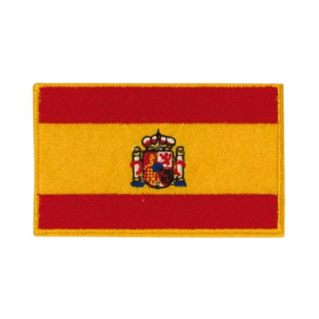 Parche bandera España bordado (8x5,5cm)