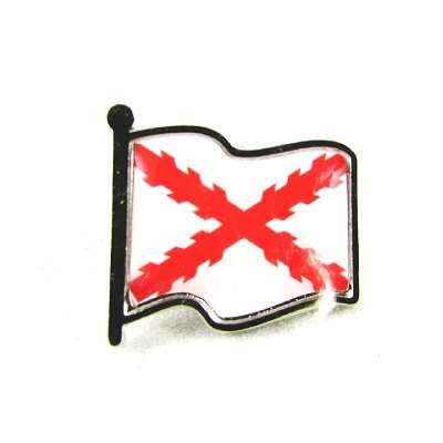 Pin Bandera Cruz de Borgoña