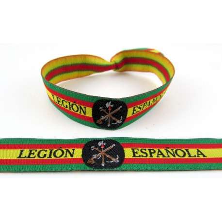 Pulsera bordada Legión Española