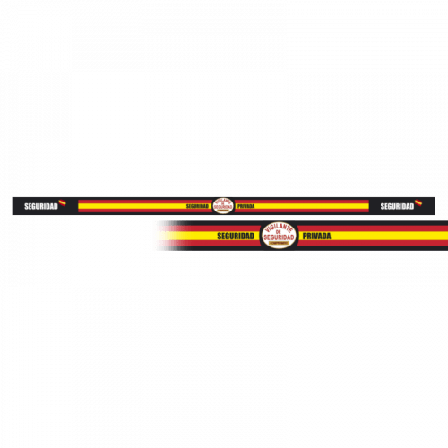 Pulsera Seguridad Privada con la bandera de España