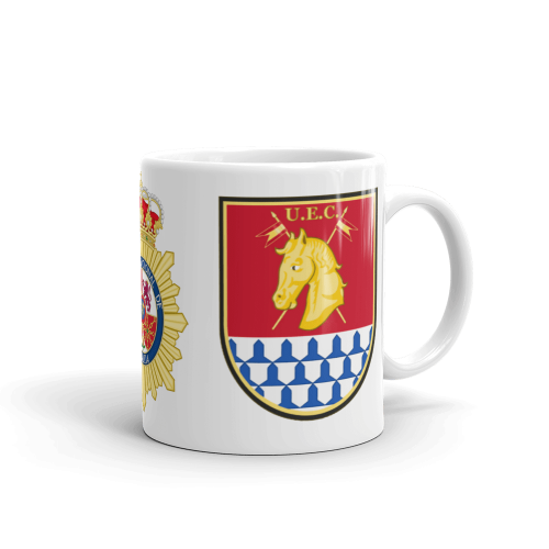 Taza "Unidad de Caballería y Guías Caninos Policía Nacional"